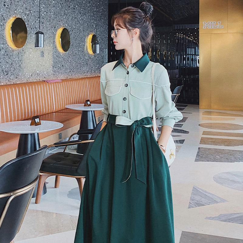 เดรสแขนยาว